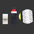 Medical Supplies Kit With Bandage Roll Adjustable Strap And Perforated Pad