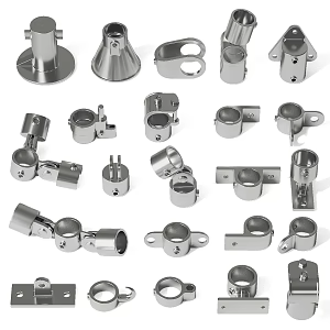 Modern Elbow Pipe Hardware 3d model