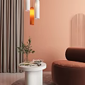 Modern single sofa 3d model