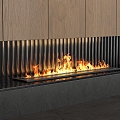 Modern Fireplace 3d model