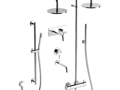 Modern Shower Head model