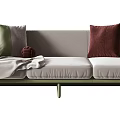 Modern Combination Sofa Simple Luxury Sofa Combination 3d model