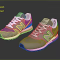 Light Gray New Balance Sneakers With White Laces And Logo For Daily Lifestyle