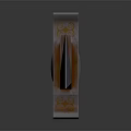 Classic Tactical Knife With Wooden Handle And Sharp Metal Blade Design