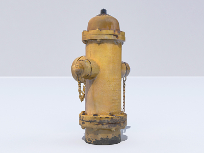 Industrial LOFT fire hydrant model