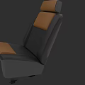 Modern Car Seat Design With Black And Brown Upholstery For Comfortable Interior