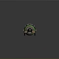 Mechanical Tool With Green Metal Components Spiral Structure And Gears