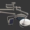 Advanced Medical Equipment Surgical Shadowless Lamp With Adjustable Arms And LED Illumination Technology