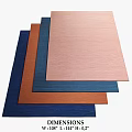 Colorful Square Rugs in Blue Orange Pink for Modern Home Living Room Soft Textured Decor