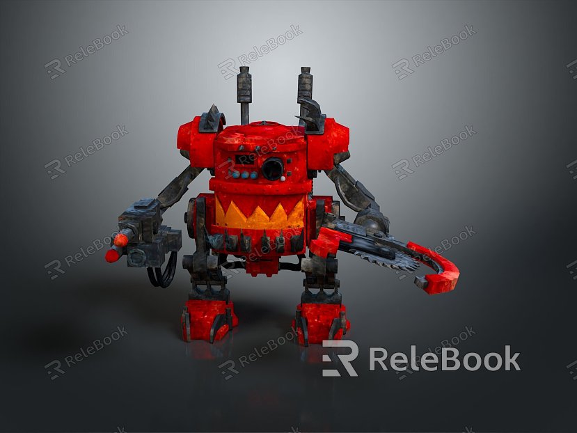 Mech Warrior Mech Soldier Machine Battlearm Mechanical Battlearm Machine Fighter Robot model