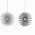 Unique Shaped Pendant Lights With Artistic Designs And Metallic Accents For Modern Interior Spaces
