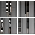 Sleek Modern Wardrobe Design With Sliding Doors Internal Shelves Drawers And Storage Compartments