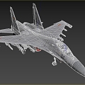 Hyundai J16 J-16 Submersible Dragon Chinese Air Force Shenyang Heavy Multi-purpose Fighter Aircraft 3d model