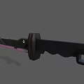 Game Weapon dagger 3d model