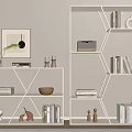 Modern Storage Rack 3d model