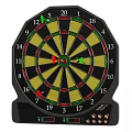 Dartboard Sports Equipment With Numbered Target Sections And Darts For Indoor Games