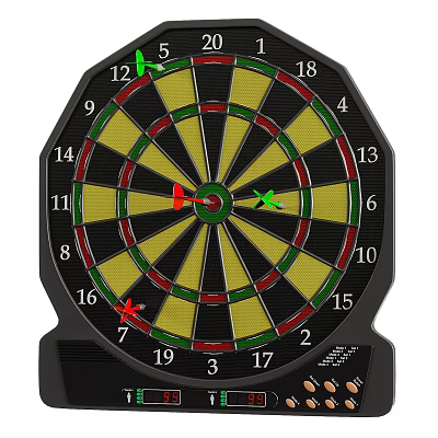 Modern Dart Board Dart 3d model