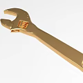 Gold Decorative Wrench Ornaments Set for Home Living Room Decoration Accessories
