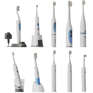 Modern electric toothbrush 3d model