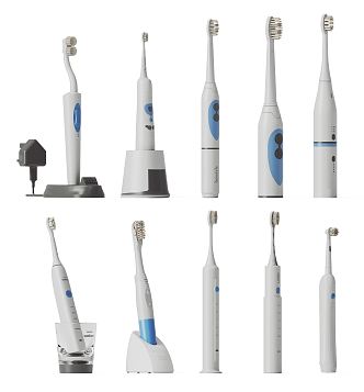 Modern electric toothbrush 3d model