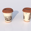 Coffee Cup Paper Cup 3d model