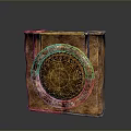 Medieval Shield Ancient Shield Defensive Weapon Ancient Shield Iron Shield Protective Shield Wooden Shield 3d model