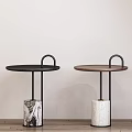 Simple Side Table Corner Table 3d model