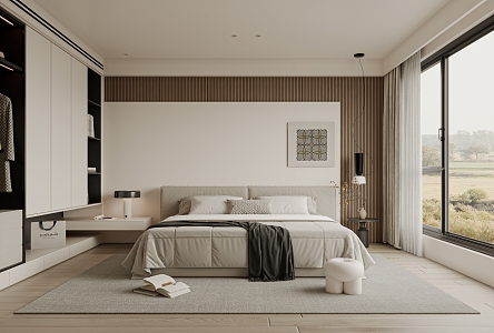 Modern Bedroom 3d model