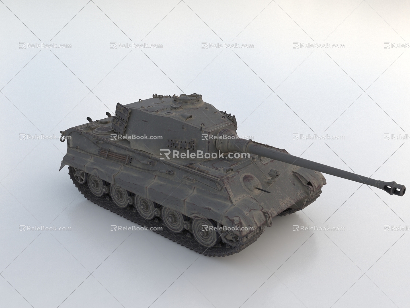 Tank Main Battle Tank Detective Tank Armored Vehicle Light Tank 3d model