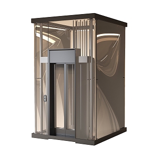 Modern Villa Elevator 3d model