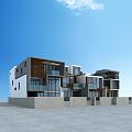 Modern Townhouse 3d model