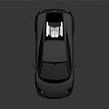 Sleek Gray Sports Car With Aerodynamic Design And Black Alloy Wheels
