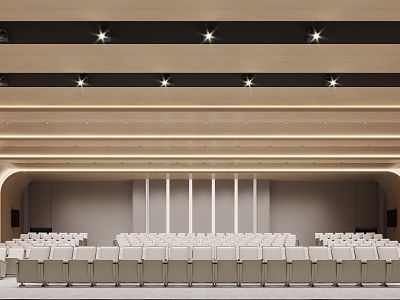 Modern Theatre Grand Theatre 3d model