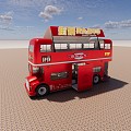 Modern Bus Carnival 3d model