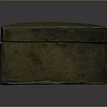 Antique Style Vintage Brass Decorative Box with Intricate Engravings for Home Accent Piece