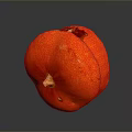 Fresh Ripe Red Pumpkin With Vibrant Color And Smooth Texture For Cooking