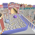 Indoor Playground Layout With Colorful Play Zones Slides Climbing Structures And Interactive Games