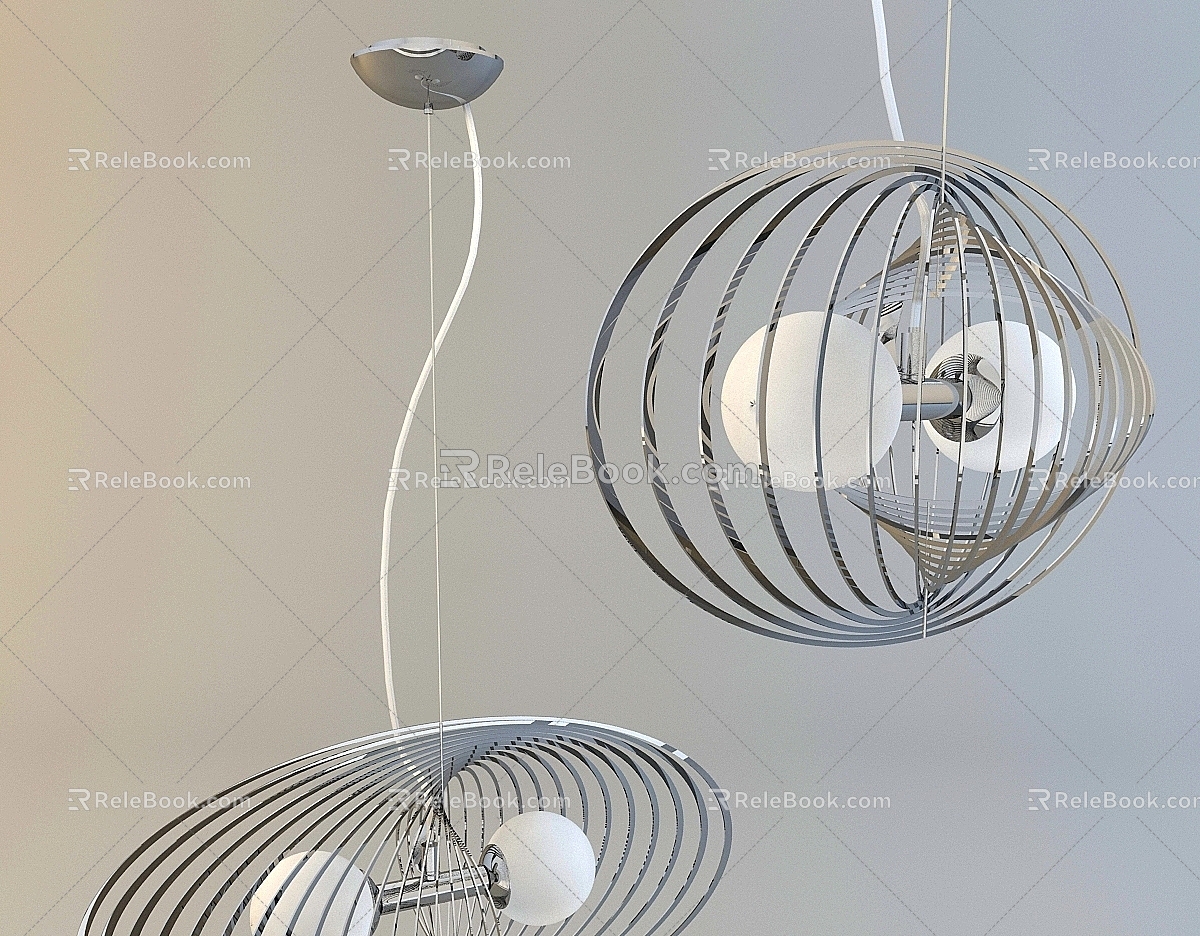 modern chandelier omano chandelier pendant 3d model