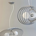 modern chandelier omano chandelier pendant 3d model