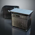 Modern Box Science Fiction Box Science Fiction Box 3d model