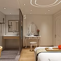 SPA Sauna Interior With Wooden Bucket Treatment Bed White Sheets And Red Teacup On Tray