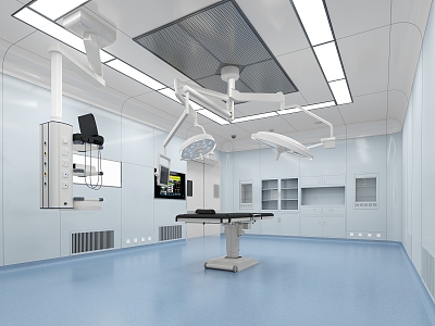 3D model of operating room 3d model