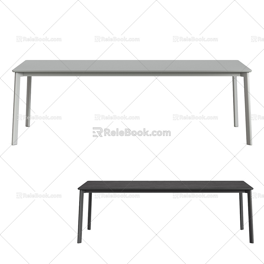 Modern Simple Dining Table Table Simple Dining Table 3d model