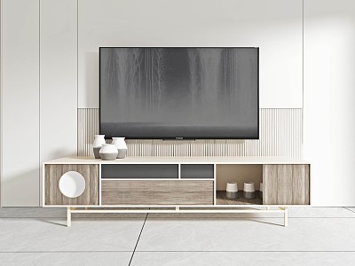 New Chinese TV Cabinet 3d model