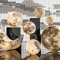 Modern moon lamp floor lamp crescent lamp 3d model