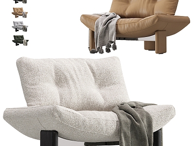 Minotti modern lounge chair model