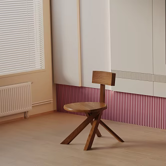 Modern Dining Chair 3d model