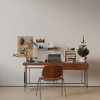 Modern Bookshelf 3d model