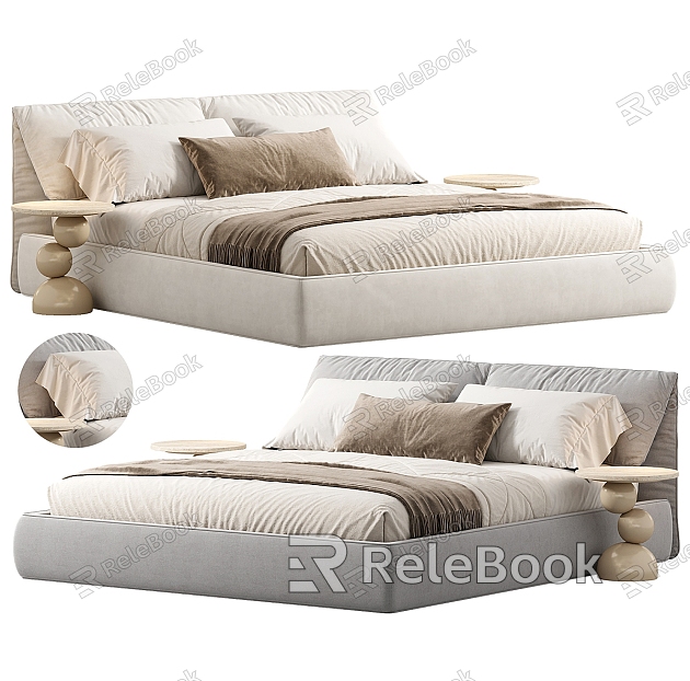 Modern Double Bed Bedroom Double Bed Bed model