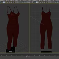 Stylish Black Jumpsuit With Spaghetti Straps Fitted Design And Cropped Length